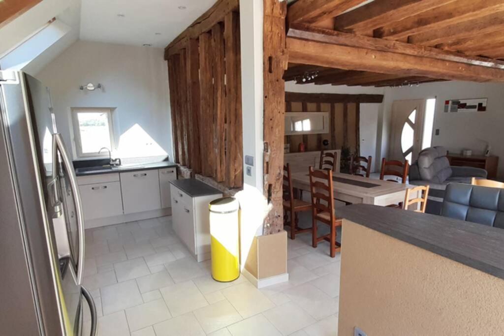 Maison En Colombage Renovee La Fontenelle  Dış mekan fotoğraf